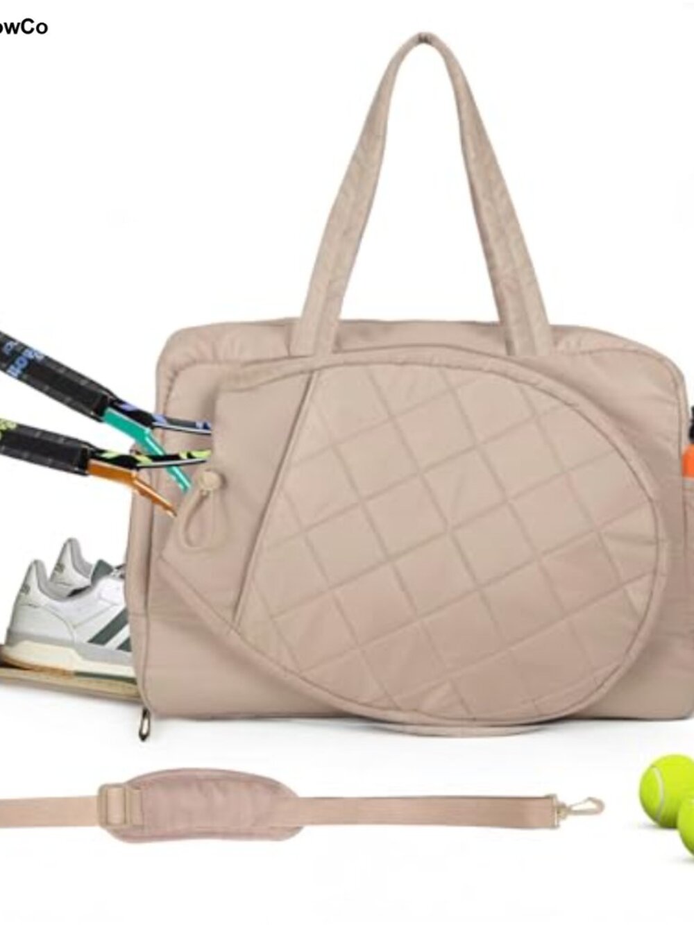 Tennis Backpack Pickleball Racket Bag Water-Resistant 30L Sports Travel Duffle